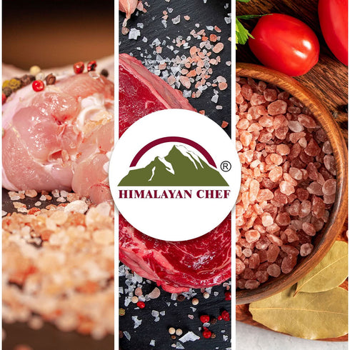 Himalayan Chef Pink Salt Coarse Refillable Grinder - 4.2 ouces | Pack of 8